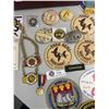 Image 3 : Miscellaneous Lot of Yukon and Northwest Territories Pins, Bottle Caps, Buttons Tokens Etc