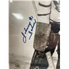 Image 2 : Rare Autographed and Framed Photo of Hockey Hall of Famer John Bower.Toronto Maple Leafs