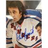 Image 2 : Phil Espisito  NY Rangers Autographed 8x 10 Photo