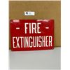 Image 1 : Vintage Fire Extinguisher Metal Sign