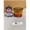 Image 1 : 2 Vintage Tins.1 Handy Oiler and 1 Shell Darina Ax All Purpose Grease Tin