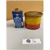 Image 2 : 2 Vintage Tins.1 Handy Oiler and 1 Shell Darina Ax All Purpose Grease Tin