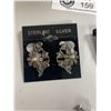 Image 3 : Lot of Sterling Silver Jewelry Earrings Etc