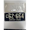 Image 1 : Vintage Ohio 1928 Licence Plate