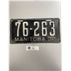 Image 1 : Vintage Manitoba 1932 Licence Plate