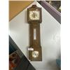 Image 1 : Antique Clock, Thermometer Baromoter As Found