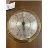 Image 2 : Antique Clock, Thermometer Baromoter As Found