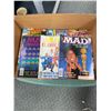 Image 1 : Box lot of Older Comics, Mad Magazines Etc.