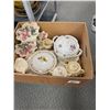 Image 1 : Box Lot of Various China Dishes and Platters. Various Makes. NO SHIPPING