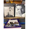 Image 2 : Box Lot of Elvis Presely Books, Images, Etc