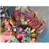Image 2 : Box lot of Vintage Children's Toys. Cabbage Patch Kids, Barbie, Ty Etc