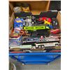 Image 1 : Tray Lot of Various Vehicles. Some New Hot Wheels Still in Package