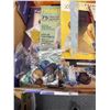Image 3 : Tray Lot of Vintage Knitting/Crochet Pattern Books, Plus Buttons, Necklaces Etc