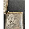 Image 2 : Sterling Silver Match Safe. Engraved F.S. 1914-1919. Hallmarked