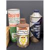 Image 4 : Nice Collectible Tin Lot With a Cigar Box and Oil Cans