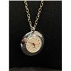 Image 2 : Vintage Swiss Mechanical Pendant Watch " Oris: With Long Silver Tone Chain