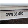 Image 23 : Hackney & Sons 1987 Towable 5th Wheel Covered Trailer w/ Roll-Up Sides GVW 36,000 lbs