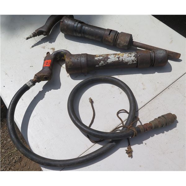 Qty 2 Pneumatic Concrete Chipping Hammers