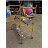 Image 2 : Rolling Scaffolding Section w/ Planks 52"x25"x61"H