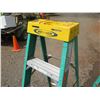 Image 2 : Qty 2 Werner 5904 Three Stair Step Ladders