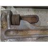 Image 3 : Qty 2 Ridgid 824 Pipe Wrenches 24"L