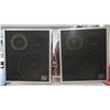 Image 1 : Qty 2 EV TL Series S15-3 Hi-Frequency Auto Limiting 3-Way Stage System  24"x14"x28"H