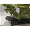 Image 8 : Carved Green Dragon Sculpture Artwork on Base 16"L x 15"H in Box (w/ broken pieces)