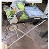 Image 1 : Ryobi WS750L Portable Tile Saw w/ Laser on Stand