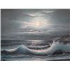 Image 2 : Ocean Scene Artwork Signed by Artist, Framed & Matted