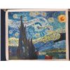 Image 3 : Starry Night Replica Artwork, #120 Signed by Artist, Unframed 27"x23"