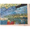 Image 7 : Starry Night Replica Artwork, #120 Signed by Artist, Unframed 27"x23"