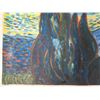 Image 8 : Starry Night Replica Artwork, #120 Signed by Artist, Unframed 27"x23"