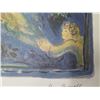 Image 8 : The Wedding Lithographic Print Signed Marc Chagall 303/500 w/ COA, Unframed 19"x27"