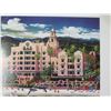 Image 8 : Waikiki Beach Artwork Signed Alexander Chen 617/1000 w/ COA, Unframed 17"x23"