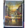 Image 2 : Streets of Paris Artwork by Tony L #303, Unframed 27"x39"