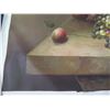 Image 2 : Still Life Fruit Artwork, Signed Tom L #298, Unframed 50"x37"