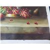 Image 8 : Still Life Fruit Artwork, Signed Tom L #298, Unframed 50"x37"