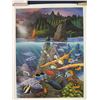 Image 2 : Chant to Nature 3 Piece Artwork Set, Signed Robert Lyn Nelson 285/400 w/ COA 20"x27"
