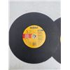 Image 2 : Qty 6 DeWalt DW8710 A24R Grinding Wheels