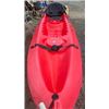 Image 1 : Red Kayak w/ Black Seat & Straps 132"L