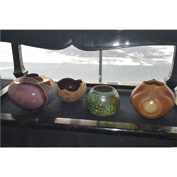 CERAMIC VASES (4 PCS)