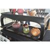 Image 1 : CHINESE STYLE BLACK LACQUER COFFEE TABLE (42" X 24")