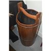 Image 1 : WOODEN BUCKET/UMBRELLA STAND (31")