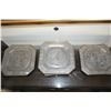 Image 1 : CHINESE PEWTER PLATES, CA. 1870 (8 PCS)