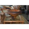 Image 1 : TULIPWOOD BOWL; SIGNED MOULTHROP