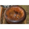 Image 2 : TULIPWOOD BOWL; SIGNED MOULTHROP