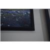 Image 2 : FRAMED OIL ON CANVAS, "PARADISE", DEPICTING CATTLE GRAZING IN A PASTURE BY A SMALL STREAM; LEWIS LOL