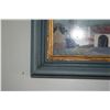 Image 2 : FRAMED ITALIAN MOSAIC PIETRA DURA PICTURE OF FLORENCE VIEW W/CATHEDRAL (7 3/4" X 6 1/4")
