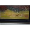 Image 2 : FRAMED OIL ON CANVAS, "BABY FACE"; SIGNED CLEO (CLEO LUTHER FORBES) (11" X 11")