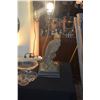Image 1 : TABLE LAMPS W/BIRD MOTIF (NO SHADES) (PAIR)